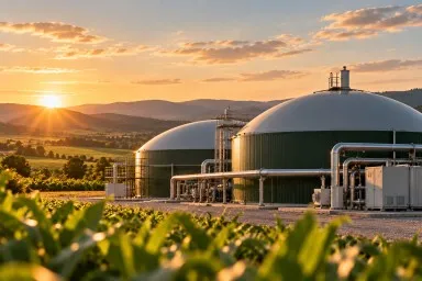 Instalație de biogaz